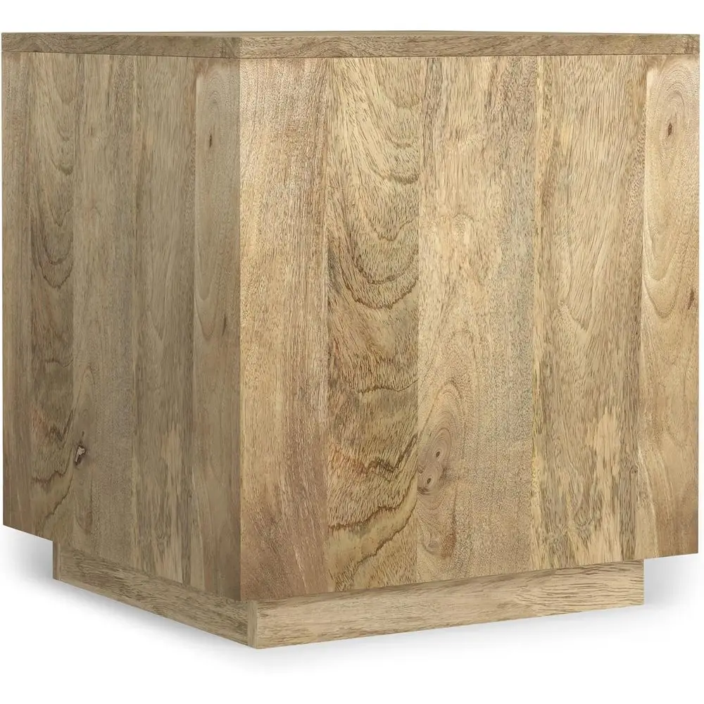 LockEnd Table - 20 inch Wide Solid Mango Wood Square Accent Table with Streamlined Silhouette in Natural, Contemporary Nightstan
LockEnd Table - 20 inch Wide Solid Mango Wood Square Accent Table with Streamlined Silhouette in Natural, Contemporary Nightstan