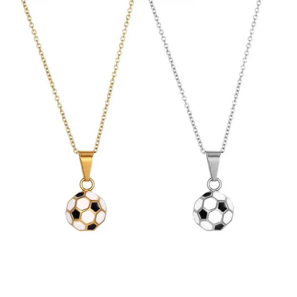 Aroutty Sports Product Football Stainless Steel Men Women Necklaces Pendant Chain Punk Fashion Jewelry Creativity Gift Wholesale
Aroutty Sports Product Football Stainless Steel Men Women Necklaces Pendant Chain Punk Fashion Jewelry Creativity Gift Wholesale