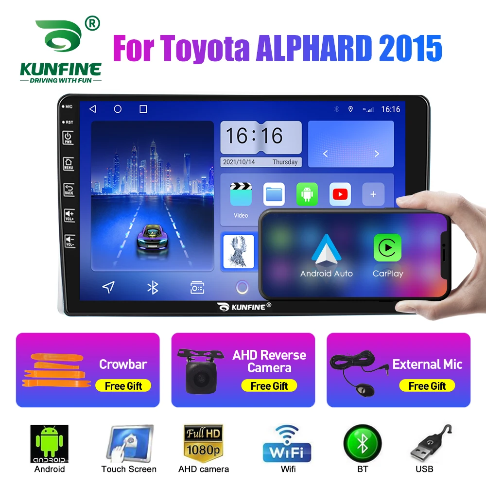 Автомобильное радио 2Din Android для Toyota ALPHARD 2015, аудио-мультимедийный плеер, Carplay, GPS-навигация, стерео, Android, авто, Wi-Fi, головное устройство
Автомобильное радио 2Din Android для Toyota ALPHARD 2015, аудио-мультимедийный плеер, Carplay, GPS-навигация, стерео, Android, авто, Wi-Fi, головное устройство