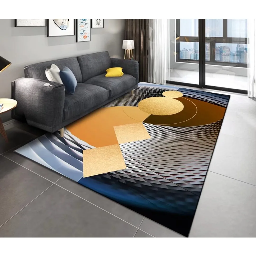 Modern Style Large Size Carpets for Living Room Orange Bedroom Crystal Velvet Rug Home Decoration Luxury Cloakroom Non-slip Mat
Modern Style Large Size Carpets for Living Room Orange Bedroom Crystal Velvet Rug Home Decoration Luxury Cloakroom Non-slip Mat