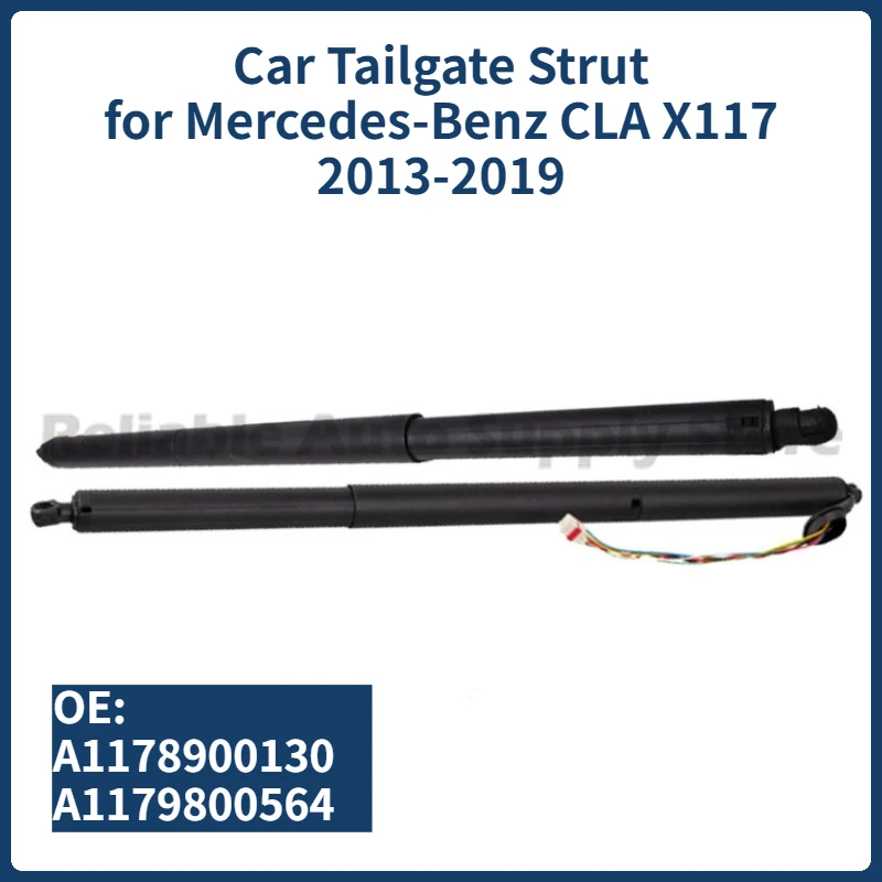 1 Pair of Car Tailgate Strut OE A1178900130 A1179800564 Trunk Electric Tailgate Pole for Mercedes-Benz CLA X117 2013-2019
1 Pair of Car Tailgate Strut OE A1178900130 A1179800564 Trunk Electric Tailgate Pole for Mercedes-Benz CLA X117 2013-2019