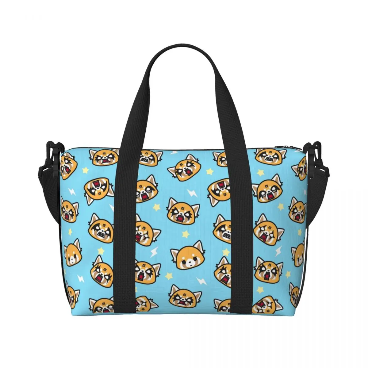 Custom Large Aggressive Retsuko Tote Bag Women Manga Shoulder Shopper Beach Gym Travel Bag
Custom Large Aggressive Retsuko Tote Bag Women Manga Shoulder Shopper Beach Gym Travel Bag