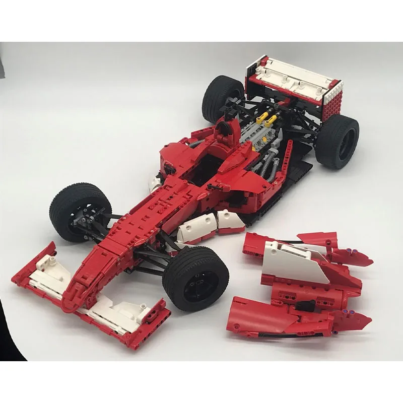 MOC-74989 Новый классический F2004 1:8 Formula Racing Car, модель строительного блока 1179, детали MOC, креативная игрушка на день рождения для мальчиков, подарок
MOC-74989 Новый классический F2004 1:8 Formula Racing Car, модель строительного блока 1179, детали MOC, креативная игрушка на день рождения для мальчиков, подарок