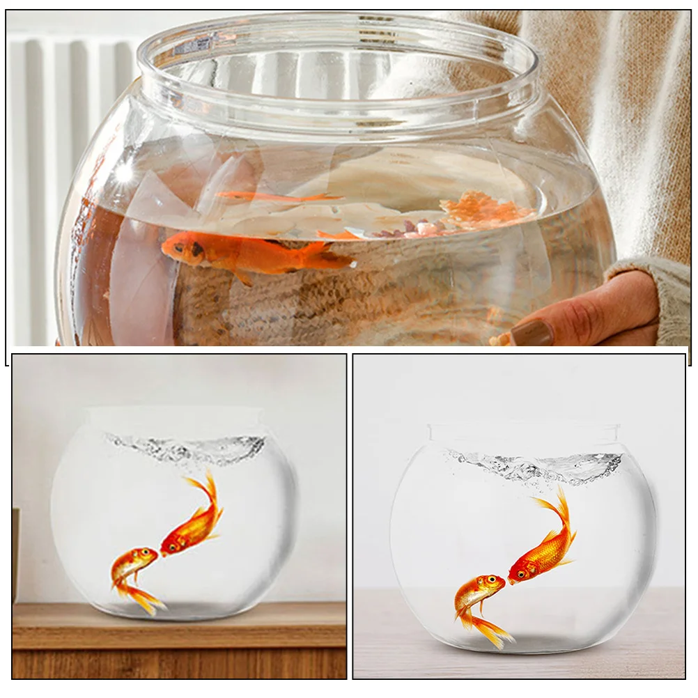2Pcs Round Plastic Fish Tanks Transparent Desktop Small Aquariums for Betta Goldfish Office Study Decoration
2Pcs Round Plastic Fish Tanks Transparent Desktop Small Aquariums for Betta Goldfish Office Study Decoration