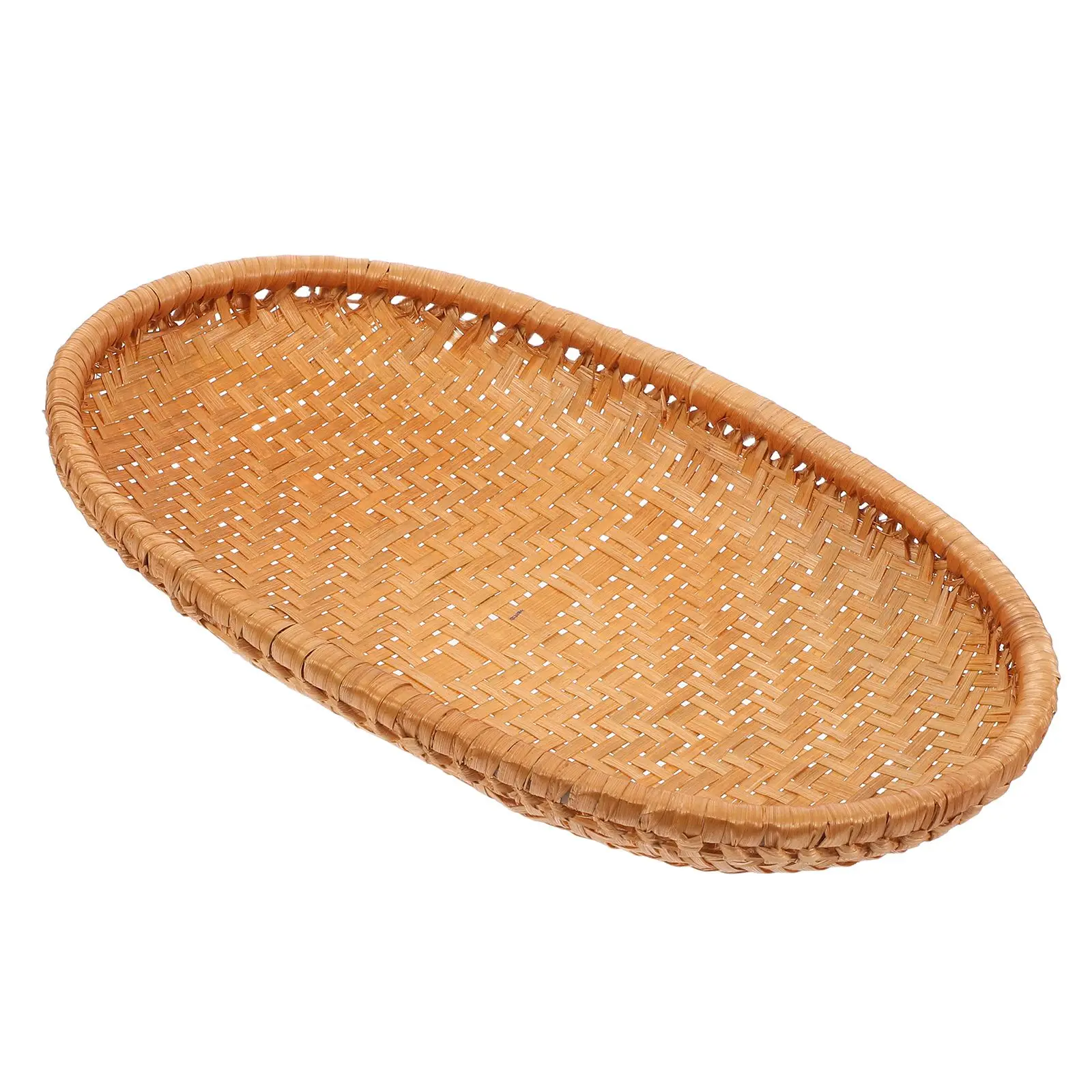 Bamboo Fruit Tray Bread Basket 27x18x4cm Woven Food Storage Handmade Baskets Small Picnic Kitchen Barware Bamboo Fruit Storage
Bamboo Fruit Tray Bread Basket 27x18x4cm Woven Food Storage Handmade Baskets Small Picnic Kitchen Barware Bamboo Fruit Storage