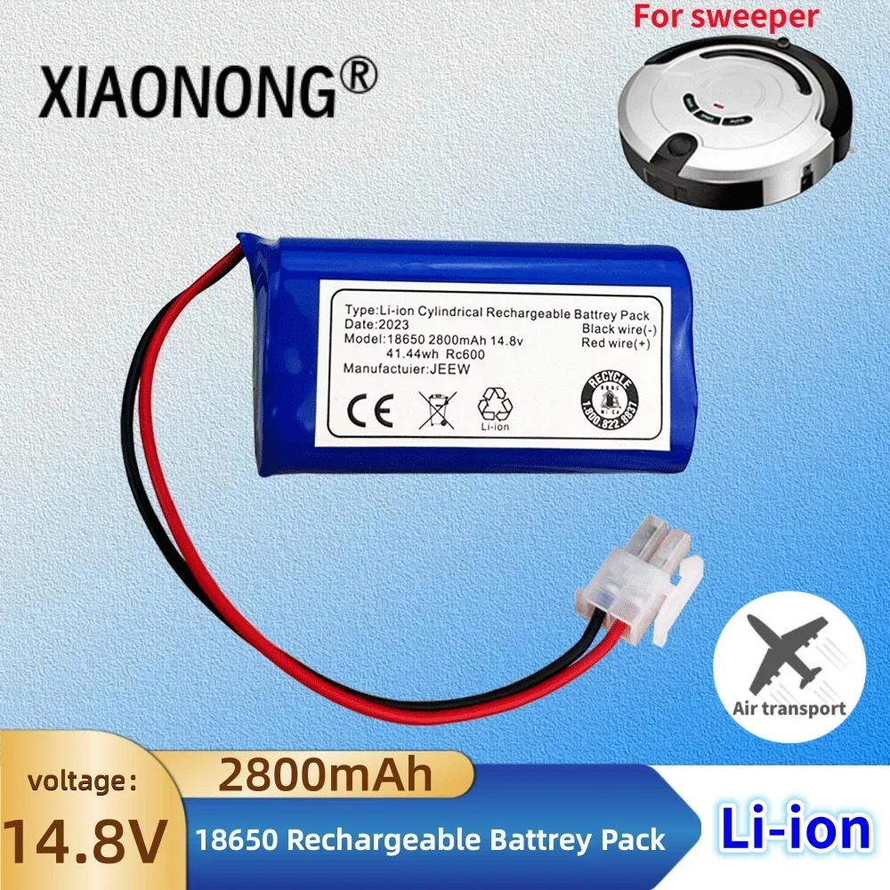 14.8V 2800mah 2.8Ah 18650 Li-ion Battery Pack For Electric Sweeper Cen550 Cen553 Cen665 Cen640 CEN558 CEN546 CEN661 CEN661
14.8V 2800mah 2.8Ah 18650 Li-ion Battery Pack For Electric Sweeper Cen550 Cen553 Cen665 Cen640 CEN558 CEN546 CEN661 CEN661