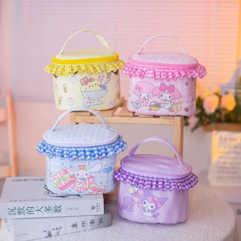 Cinnamoroll My Melody Anime Kawaii Sanrio Girls Cosmetics Storage Bag Cute Kuromi Cartoon Ins Fashion Handbag Gifts Toys
Cinnamoroll My Melody Anime Kawaii Sanrio Girls Cosmetics Storage Bag Cute Kuromi Cartoon Ins Fashion Handbag Gifts Toys