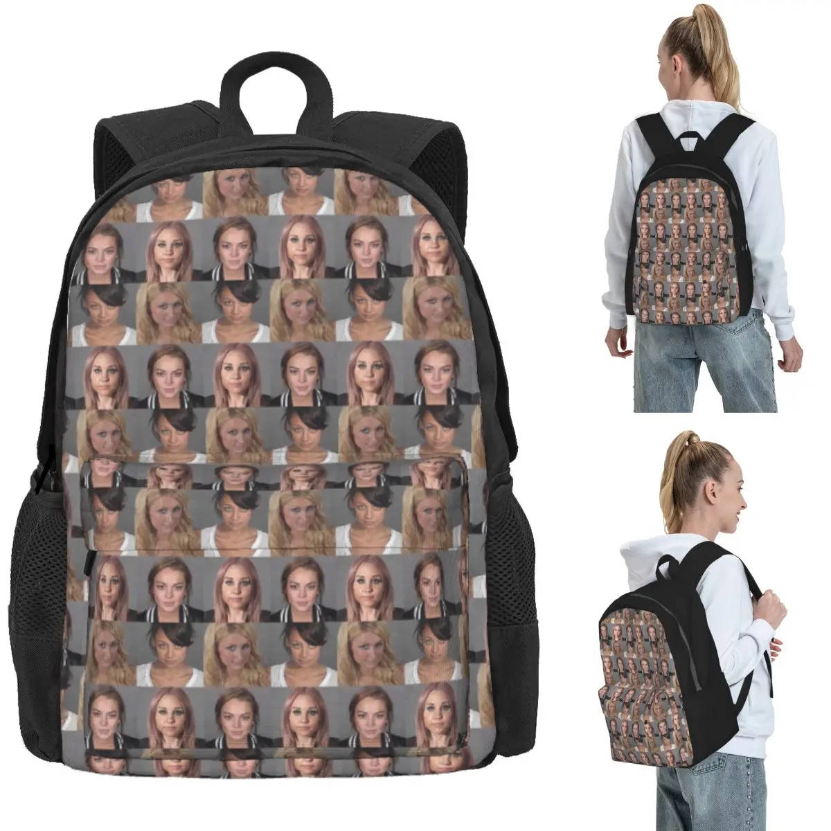 Iconic Mugshot Backpack Daypack Large Capacity Boys Girls BookBag School Bag Shoulder Bags for Men Women
Iconic Mugshot Backpack Daypack Large Capacity Boys Girls BookBag School Bag Shoulder Bags for Men Women