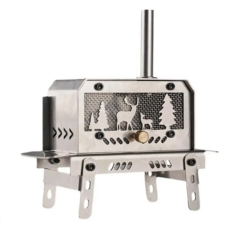 ABJX New Outdoor Camping Wood Stove Portable For Tent Stainless Steel Tent Stove Decorative Christmas Tree & Elk Table
ABJX New Outdoor Camping Wood Stove Portable For Tent Stainless Steel Tent Stove Decorative Christmas Tree & Elk Table