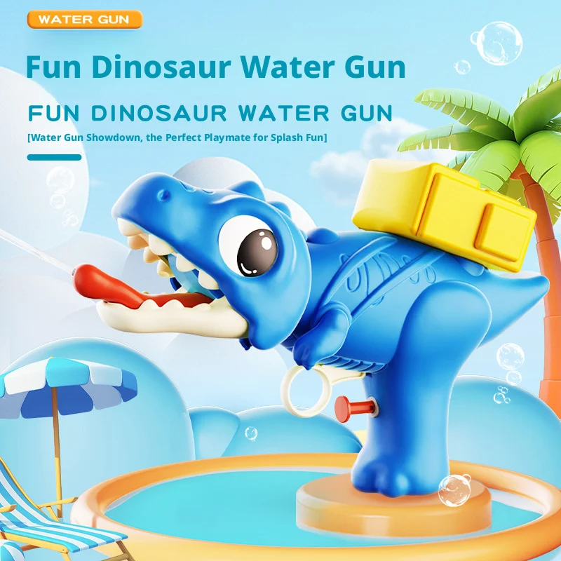 2026 New Summer Fun Dinosaur Water Gun Good Partner for Pool Water Play Multiplayer Water Gun Battle Toy Game
2026 New Summer Fun Dinosaur Water Gun Good Partner for Pool Water Play Multiplayer Water Gun Battle Toy Game