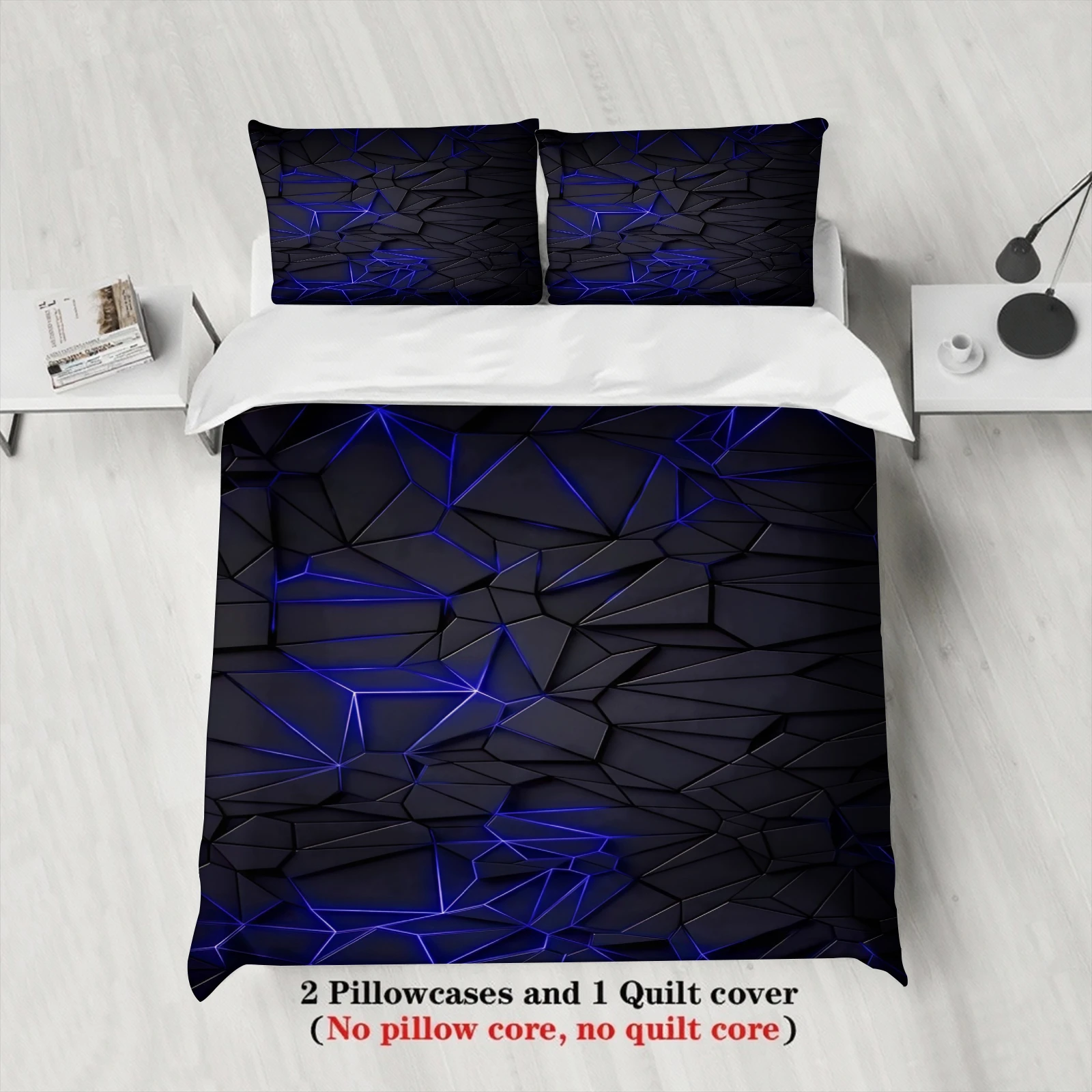 Cyberpunk Bedding Set Technological Sense Color Visual Art Duvet Cover With 2 Pillowcases Single Twin Queen Size Bedding Set
Cyberpunk Bedding Set Technological Sense Color Visual Art Duvet Cover With 2 Pillowcases Single Twin Queen Size Bedding Set