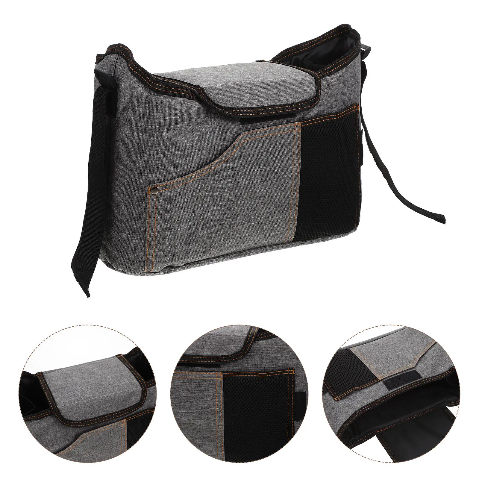 Stroller Organizer Cross Body Diaper Organizer Stroller Storage Bag Strap Design Easy Installation
Stroller Organizer Cross Body Diaper Organizer Stroller Storage Bag Strap Design Easy Installation