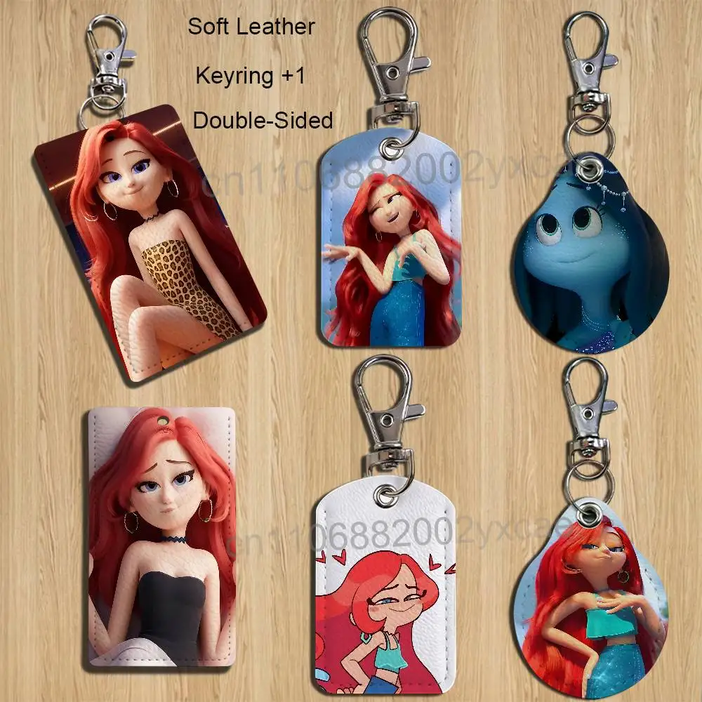 Art movie Teenage Kraken Ruby Gillman Rectangle ID Card Case Keychain Access Card Bag Key Tag Ring Leather Card Holder Key Ring
Art movie Teenage Kraken Ruby Gillman Rectangle ID Card Case Keychain Access Card Bag Key Tag Ring Leather Card Holder Key Ring