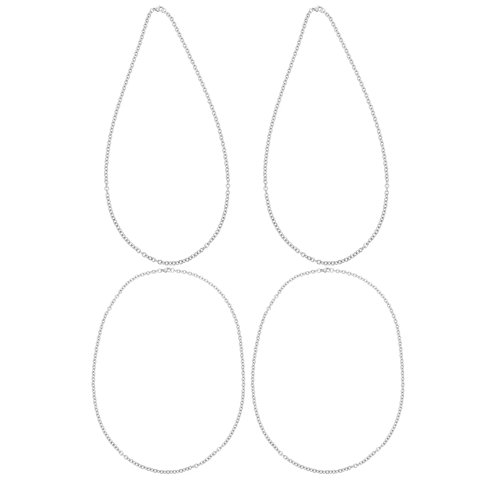 4 Pcs Titanium Steel O-shaped Chains Accessories for DIY Jewelry Making Safe Durable Bright Pendant Necklaces Jewelry Supplies
4 Pcs Titanium Steel O-shaped Chains Accessories for DIY Jewelry Making Safe Durable Bright Pendant Necklaces Jewelry Supplies