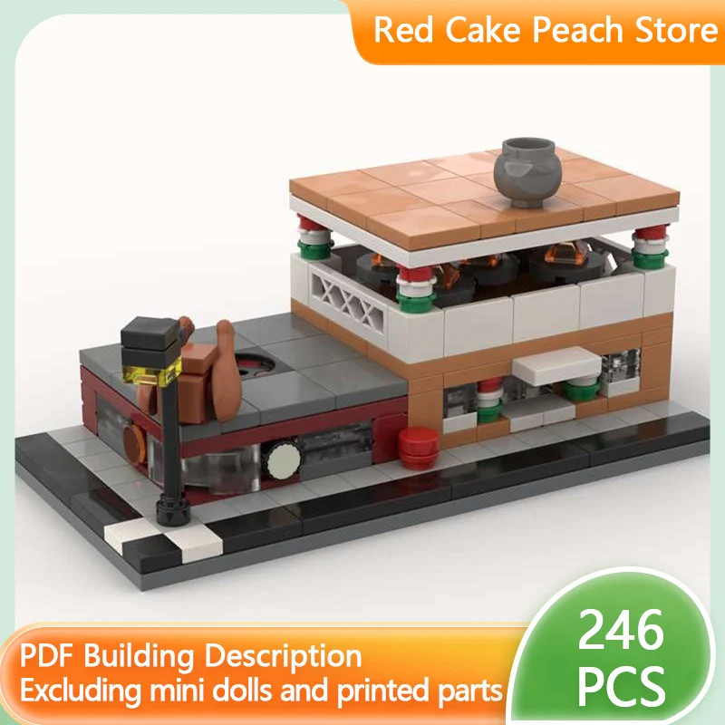 Модель городской улицы MOC: конструктор из строительных блоков — магазины и ресторан, модульная технология, детские праздничные подарки, игрушки для сборки
Модель городской улицы MOC: конструктор из строительных блоков — магазины и ресторан, модульная технология, детские праздничные подарки, игрушки для сборки