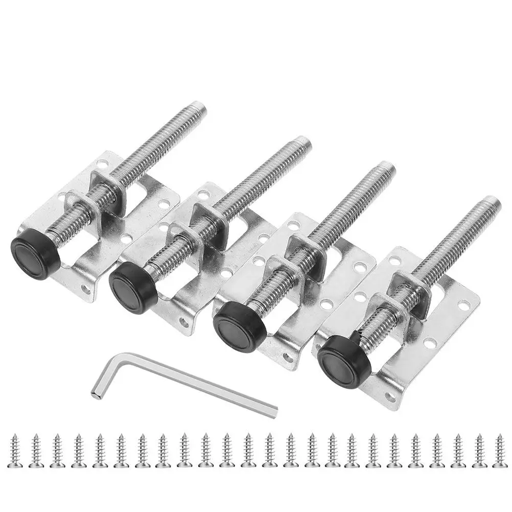 4Pcs Adjustable Leveling Feet for Furniture Cabinets Tables TV Stands Wine Racks Heavy Duty Cold Rolled Steel Non-Slip Floor
4Pcs Adjustable Leveling Feet for Furniture Cabinets Tables TV Stands Wine Racks Heavy Duty Cold Rolled Steel Non-Slip Floor