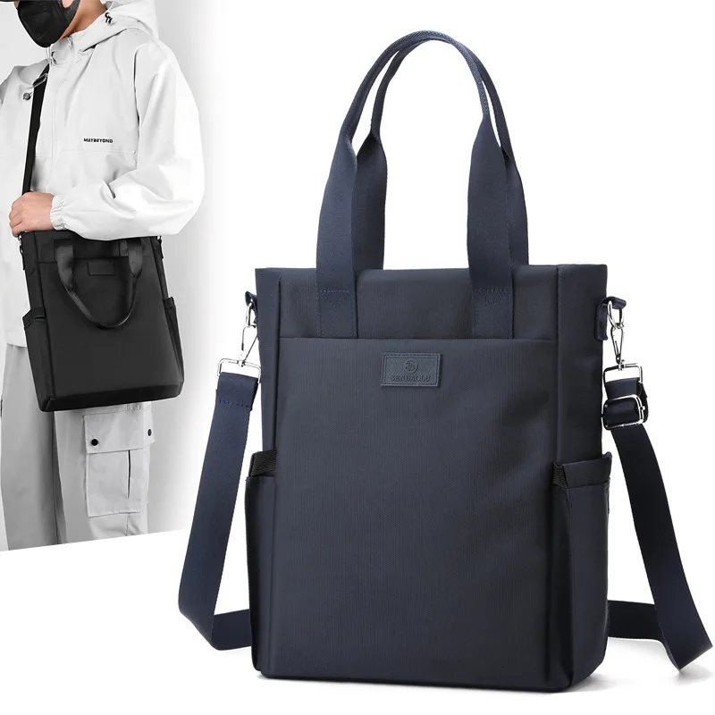 New Arrival All-match Student School Bag Large Capacity Business Handbag Men's Shoulder Bag Work Bag Simple Crossbody Bag Men
New Arrival All-match Student School Bag Large Capacity Business Handbag Men's Shoulder Bag Work Bag Simple Crossbody Bag Men