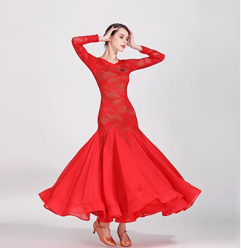 Modern Dance Dress Perspective Style National Standard Dance Chiffon Grand Swing Dress
Modern Dance Dress Perspective Style National Standard Dance Chiffon Grand Swing Dress