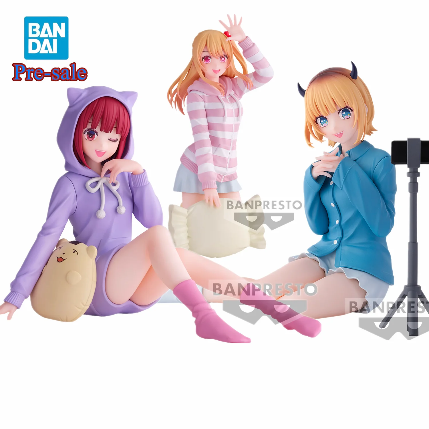 Фигурки героев аниме BANPRESTO OSHI NO KO Relax Time MEM CYO Arima Kana Hoshino Rubii, фигурки из ПВХ, коллекционный подарок
Фигурки героев аниме BANPRESTO OSHI NO KO Relax Time MEM CYO Arima Kana Hoshino Rubii, фигурки из ПВХ, коллекционный подарок