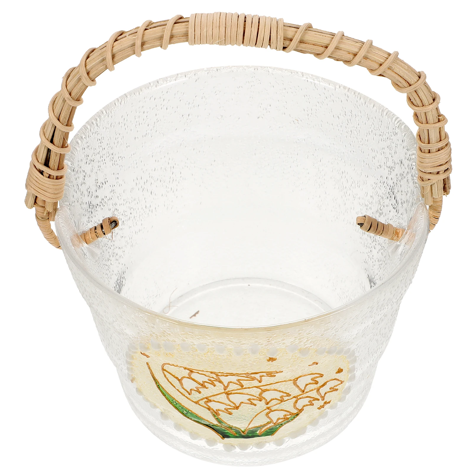 Rattan Ice Fruit Plate Luxurious Stand Party Glass Beverage Cooler Ice Cube Bucket Storage Fruit Bucket Glass Container
Rattan Ice Fruit Plate Luxurious Stand Party Glass Beverage Cooler Ice Cube Bucket Storage Fruit Bucket Glass Container