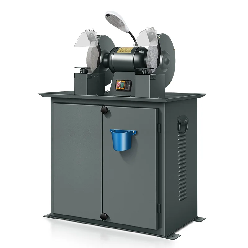 Electric Dust Extraction Grinder, Bench/Floor Industrial Polishing Machine for Home Workshop Sanding
Electric Dust Extraction Grinder, Bench/Floor Industrial Polishing Machine for Home Workshop Sanding