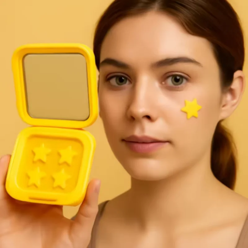 Патчи от акне 32/152 шт. с желтыми звездочками, милые, разноцветные, для маскировки и удаления акне, невидимая маска от прыщей с зеркальцем для макияжа, инструмент для макияжа
Патчи от акне 32/152 шт. с желтыми звездочками, милые, разноцветные, для маскировки и удаления акне, невидимая маска от прыщей с зеркальцем для макияжа, инструмент для макияжа