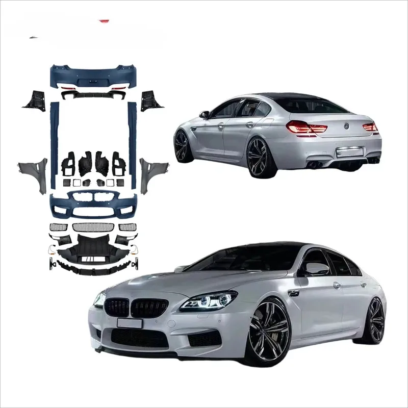 High Quality for 6series F06 Body Kits 2011-2018 Upgr to F06 M6 Bodykit Car Bumpers Side Skirts Grille Fenders Good Price
High Quality for 6series F06 Body Kits 2011-2018 Upgr to F06 M6 Bodykit Car Bumpers Side Skirts Grille Fenders Good Price
