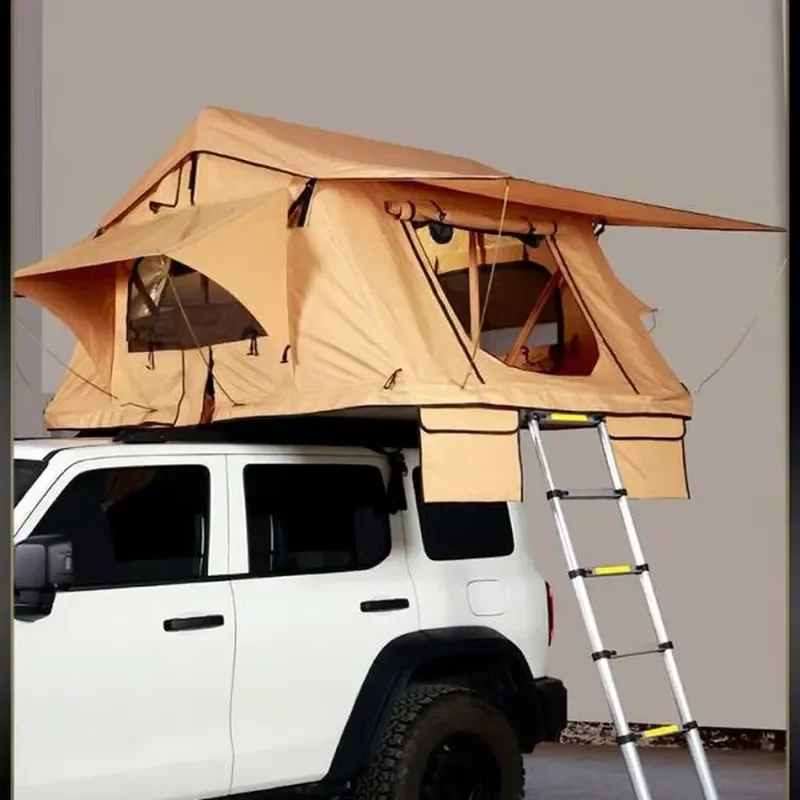 Soft Shell Roof Top Tent for 3 Persons Outdoor Self-Driving Fully Quick Opening Off-Road SUV Lightweight Foldable Oxford
Soft Shell Roof Top Tent for 3 Persons Outdoor Self-Driving Fully Quick Opening Off-Road SUV Lightweight Foldable Oxford