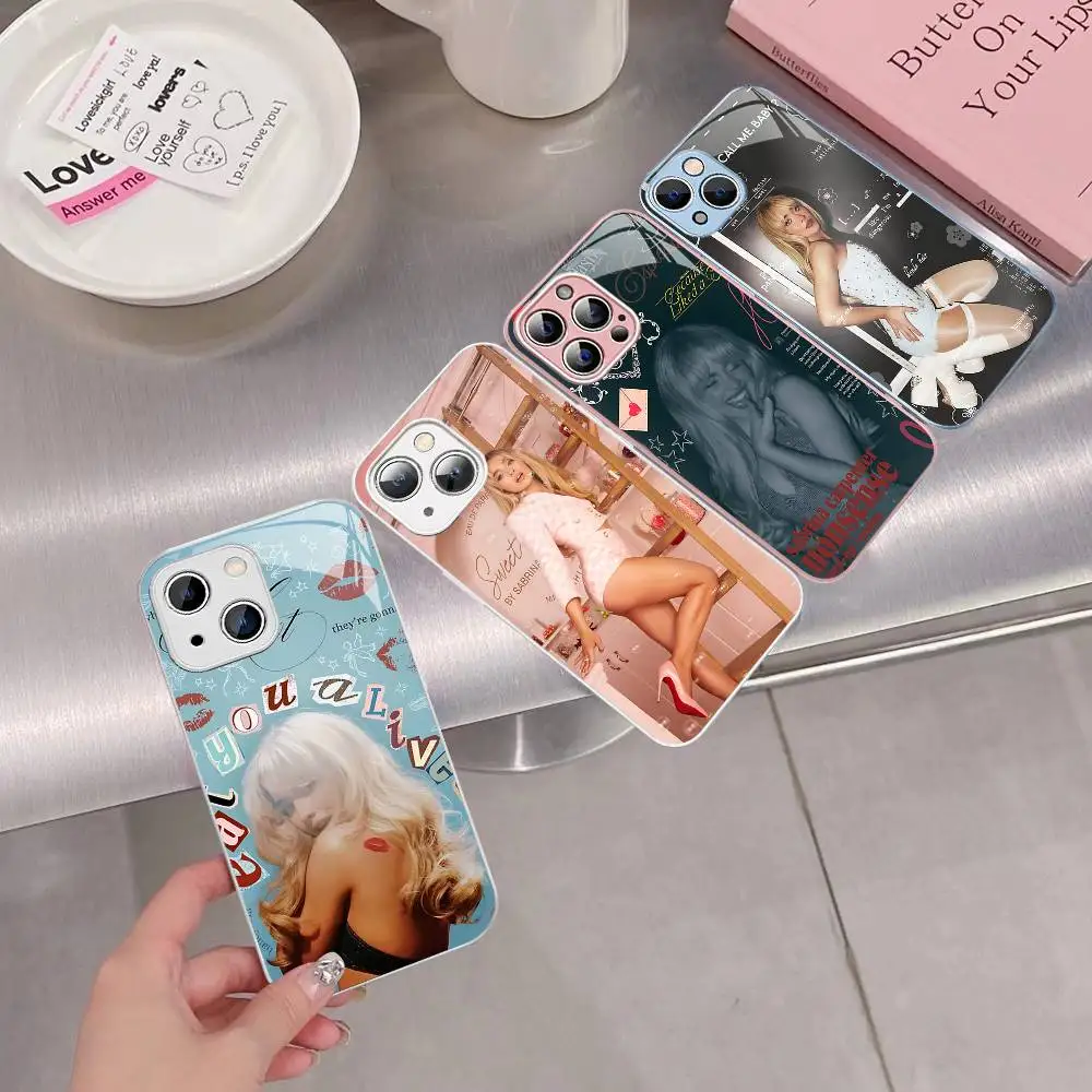 Singer S-Sabrina C-Carpenter Tempered Glass For Iphone 14 13 12 11 Pro Mini XS MAX 14Plus X XS XR Cover
Singer S-Sabrina C-Carpenter Tempered Glass For Iphone 14 13 12 11 Pro Mini XS MAX 14Plus X XS XR Cover