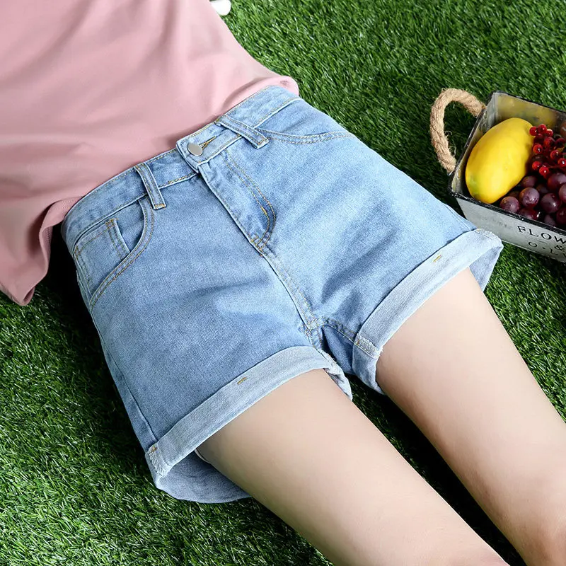 Light Wash Women's Summer Denim Shorts Straight Leg Wide Leg Loose Fit High Waist Thin Denim Fabric No Stretch High Waist
Light Wash Women's Summer Denim Shorts Straight Leg Wide Leg Loose Fit High Waist Thin Denim Fabric No Stretch High Waist