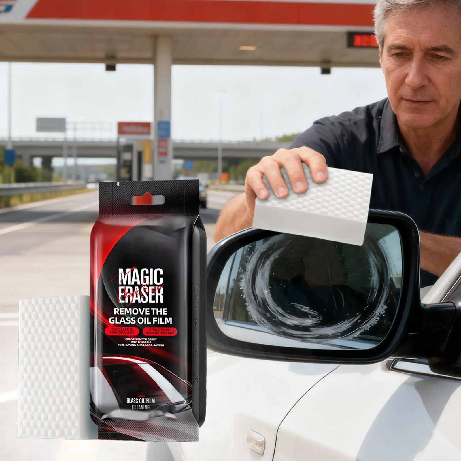 Car Glass Oil Film Remover 5 Pieces Vehicle Windshield Cleaning Supplies Auto Oil Film Cleaning Sponge for Detailers Drivers
Car Glass Oil Film Remover 5 Pieces Vehicle Windshield Cleaning Supplies Auto Oil Film Cleaning Sponge for Detailers Drivers