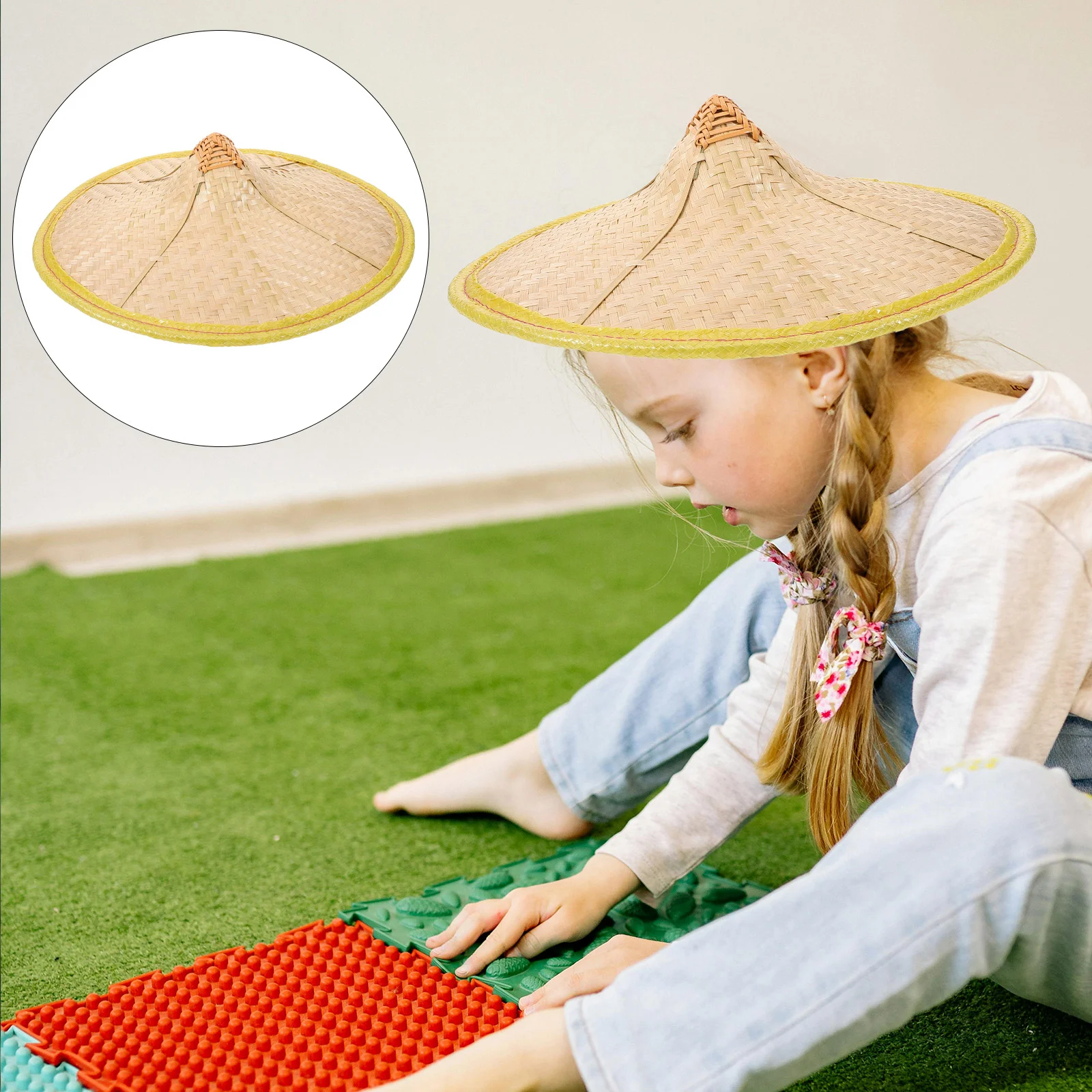 Bamboo Hat Diameter Chinese Bamboo Hat Chinese Hats Weaving Rainproof Fishing Tea Farmers Stage Party
Bamboo Hat Diameter Chinese Bamboo Hat Chinese Hats Weaving Rainproof Fishing Tea Farmers Stage Party