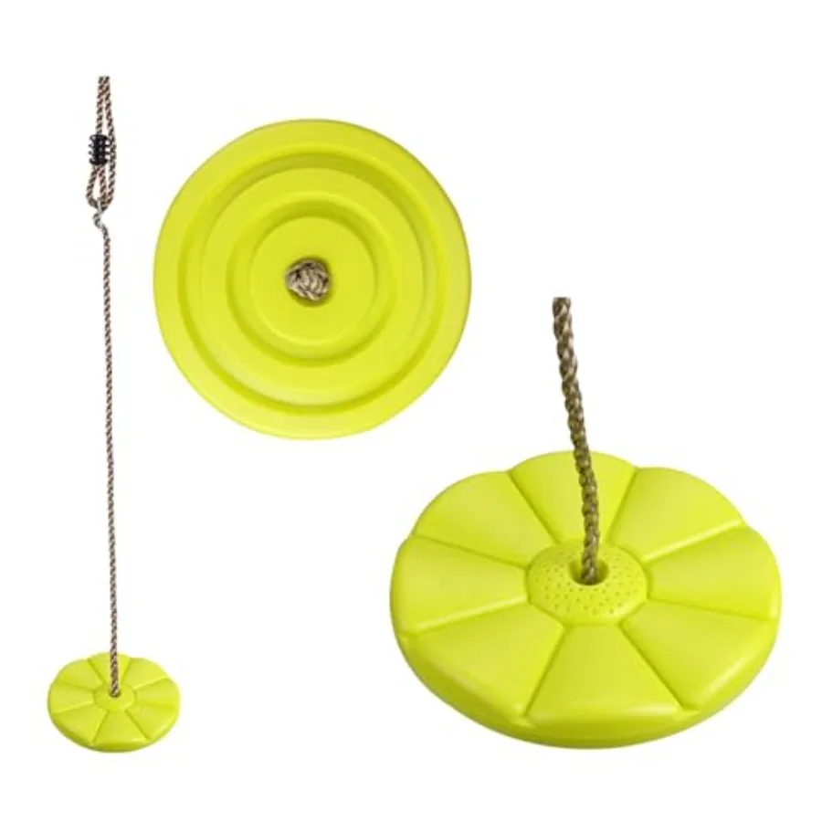 Tree Swing Disc, Round Swing Seat for Outdoor Backyard Playground, Holds 220lbs 100kg for 3 to 10 Years
Tree Swing Disc, Round Swing Seat for Outdoor Backyard Playground, Holds 220lbs 100kg for 3 to 10 Years