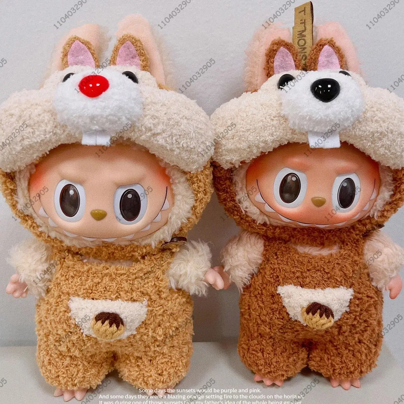 Для Labubu The Monsters Disney Костюм Чипса и Дейла Микки Маус Одежда 1:1 Реплика Виниловая Лицо Кукла Фигурка Сумка Очарование
Для Labubu The Monsters Disney Костюм Чипса и Дейла Микки Маус Одежда 1:1 Реплика Виниловая Лицо Кукла Фигурка Сумка Очарование