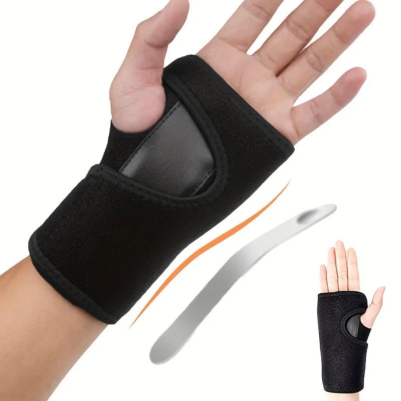 Adult Steel Plate Wrist Brace Breathable Detachable Design for Sports Injury Protection Adjustable Hand Support Weightlifting
Adult Steel Plate Wrist Brace Breathable Detachable Design for Sports Injury Protection Adjustable Hand Support Weightlifting