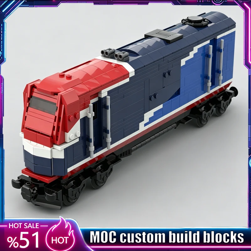 712PCS Modern Diesel Locomotive Train MOC Model Custom Building Blocks DIY Educational Assembly Birthday Collection Decor Gifts
712PCS Modern Diesel Locomotive Train MOC Model Custom Building Blocks DIY Educational Assembly Birthday Collection Decor Gifts