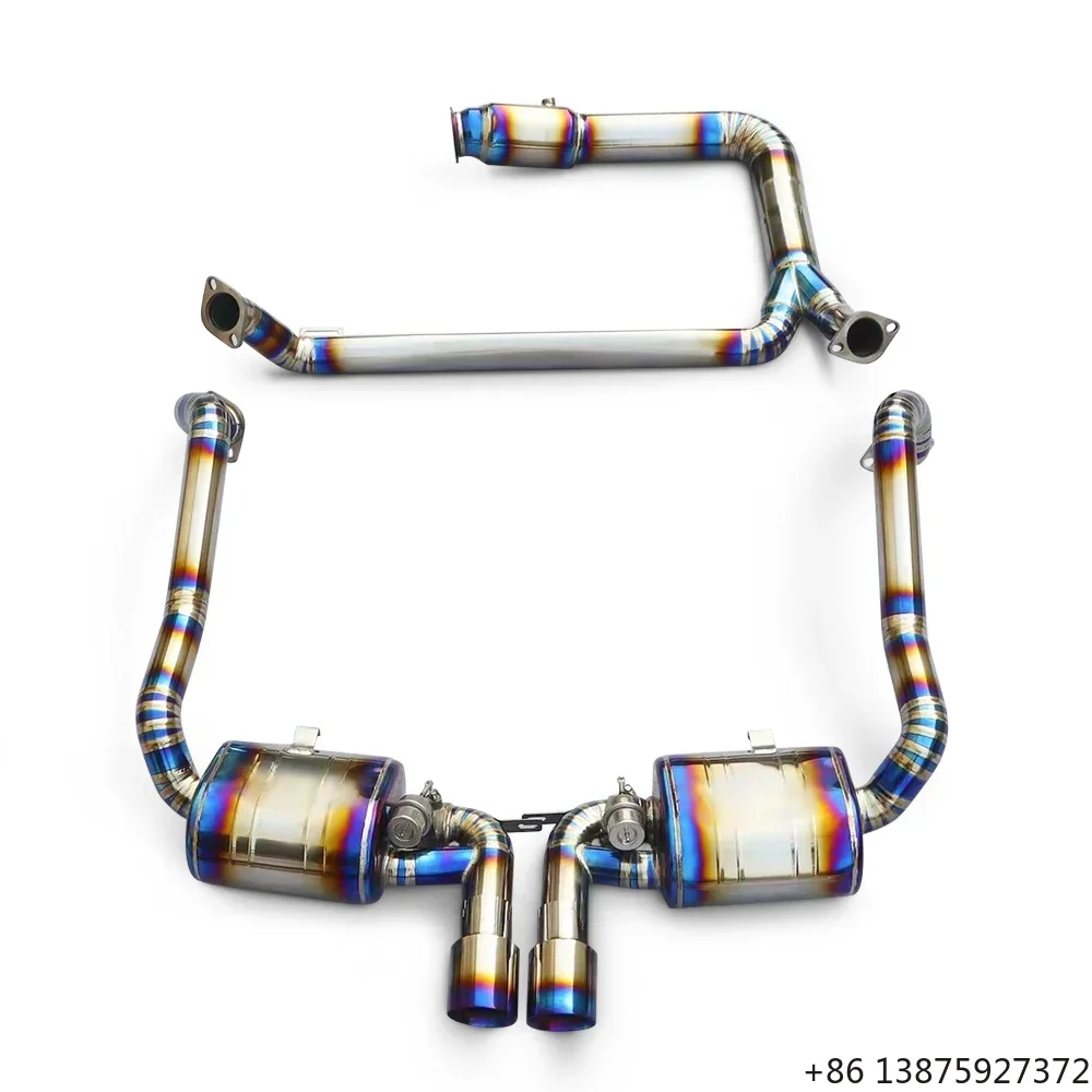 High Performance Titanium Alloy Valvetronic Catback Exhaust for 718 Boxster 2.0T 2016-2023 Muffler Modification
High Performance Titanium Alloy Valvetronic Catback Exhaust for 718 Boxster 2.0T 2016-2023 Muffler Modification