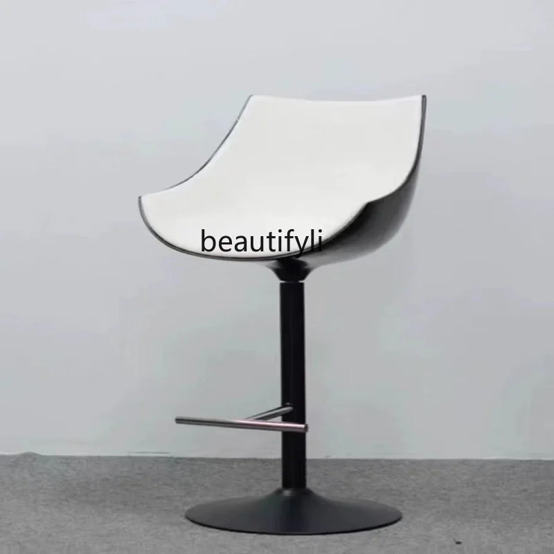Italian Style Light Luxury Modern Fiberglass Metal Front Desk Bar Chair Reception Rotating Negotiation High Stool
Italian Style Light Luxury Modern Fiberglass Metal Front Desk Bar Chair Reception Rotating Negotiation High Stool