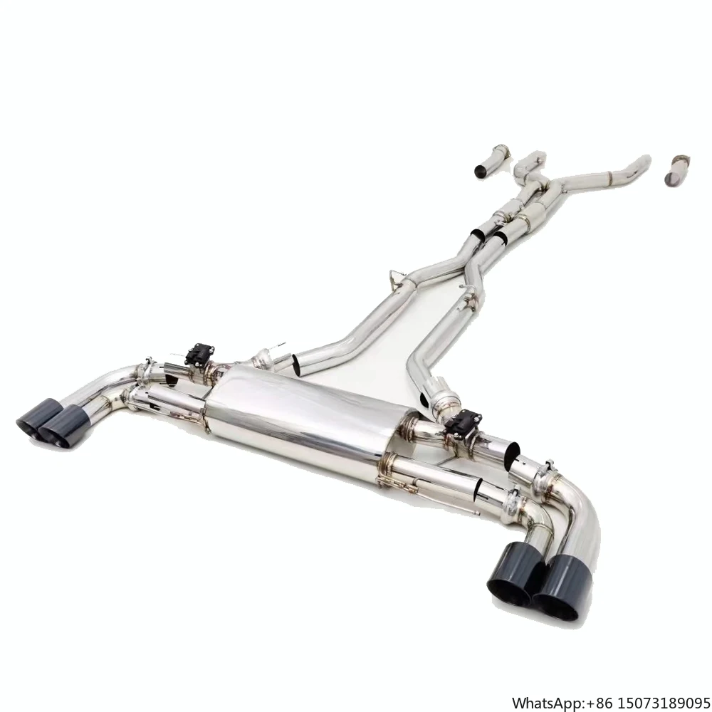 Wholesale cat Back Exhaust for X5/X5M X6/X6M X7 4.4TT V8 2019-2023 304 Stainless Steel Exhaust Valve Control Exhaust System
Wholesale cat Back Exhaust for X5/X5M X6/X6M X7 4.4TT V8 2019-2023 304 Stainless Steel Exhaust Valve Control Exhaust System