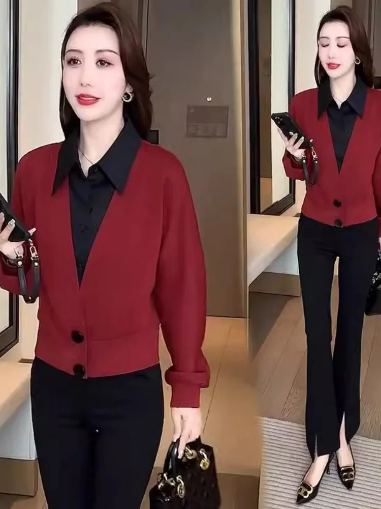 Spring 2026 Fashion Casual Long Sleeve Shirt Elegant Top Quality Polyester Loose Fit Button Detail Warmth Suitable for 25-50 ...
Spring 2026 Fashion Casual Long Sleeve Shirt Elegant Top Quality Polyester Loose Fit Button Detail Warmth Suitable for 25-50 ...