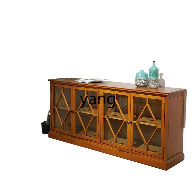 LH solid wood side cabinet, French retro locker, American country entrance cabinet
LH solid wood side cabinet, French retro locker, American country entrance cabinet