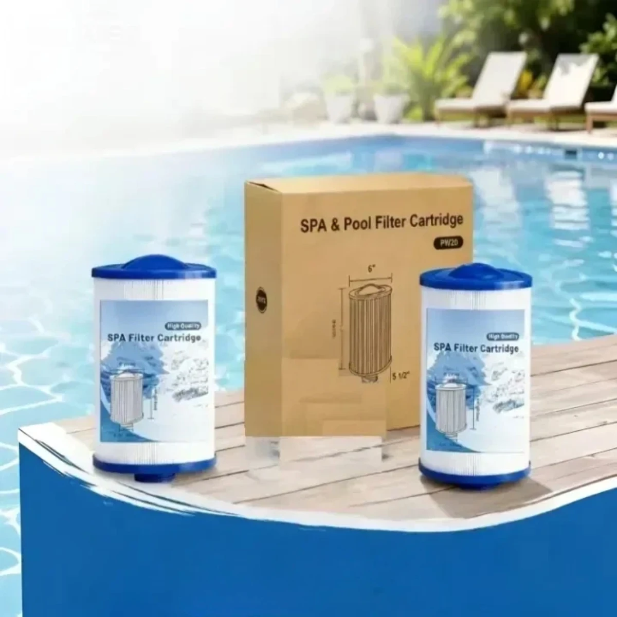Hot Tub & SPA Filter Cartridge Compatible with Unicel 6CH-940 Pleatco PWW50P3 Filbur FC-0359 Waterway Plast
Hot Tub & SPA Filter Cartridge Compatible with Unicel 6CH-940 Pleatco PWW50P3 Filbur FC-0359 Waterway Plast