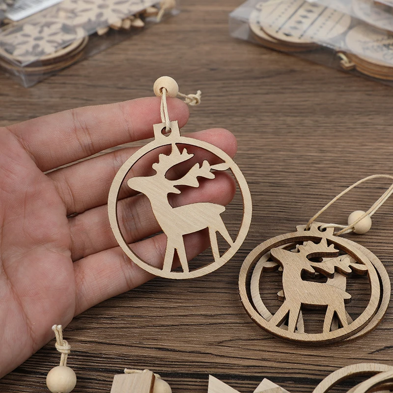 12pcs Hollow Christmas Wooden Pendants Xmas Tree Hanging Ornaments DIY Wood Crafts For Home Christmas Party New Year Decoration
12pcs Hollow Christmas Wooden Pendants Xmas Tree Hanging Ornaments DIY Wood Crafts For Home Christmas Party New Year Decoration