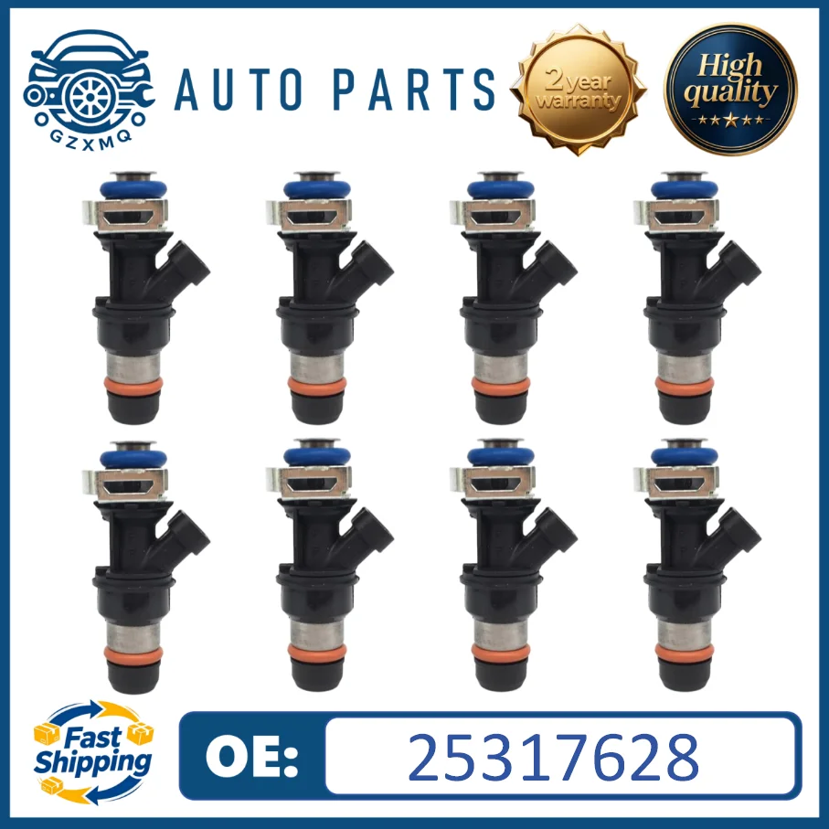 4pcs Fuel Injectors 25317628 for Chevy Truck 4.8L 5.3L 6.0L 1999-2007 #25343789 1711553 17113598 25320288 25320287
4pcs Fuel Injectors 25317628 for Chevy Truck 4.8L 5.3L 6.0L 1999-2007 #25343789 1711553 17113598 25320288 25320287