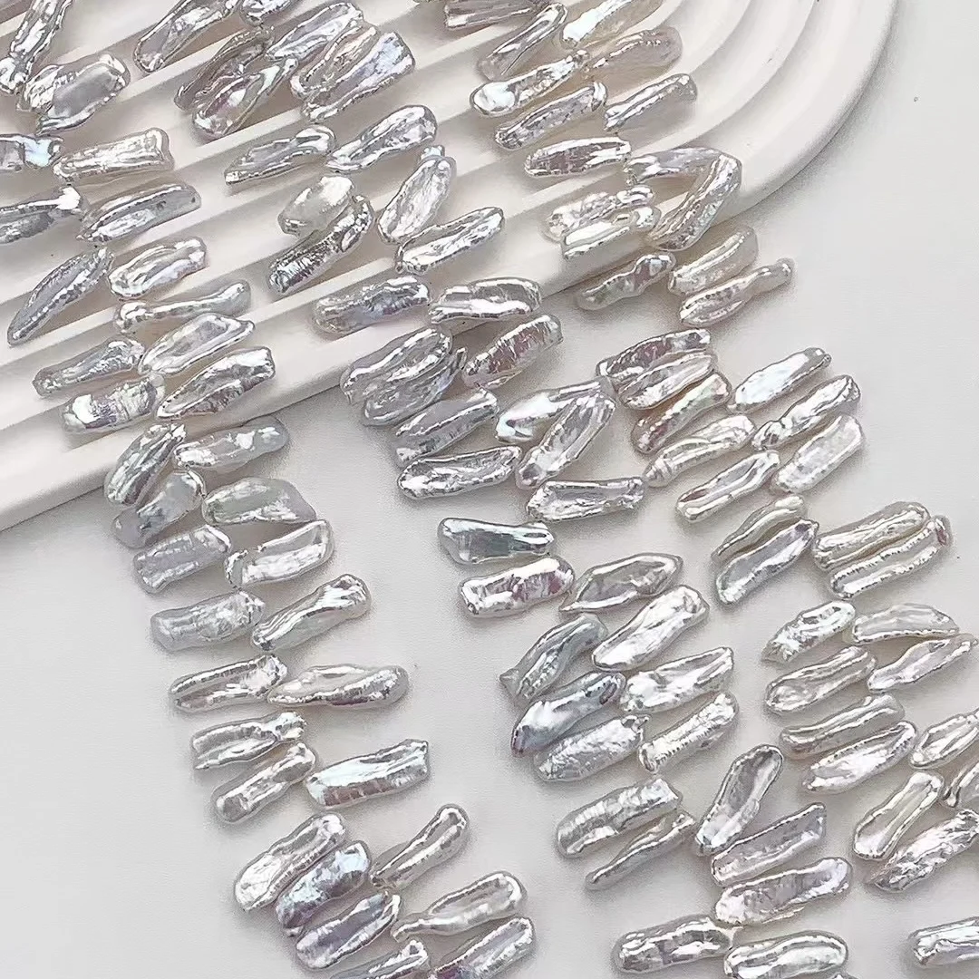 Natural Freshwater Pearls Pipa Beads Rectangular Shapes Baroque Jewelry Making DIY Necklace Earrings Bracelets Accessories Gifts
Natural Freshwater Pearls Pipa Beads Rectangular Shapes Baroque Jewelry Making DIY Necklace Earrings Bracelets Accessories Gifts