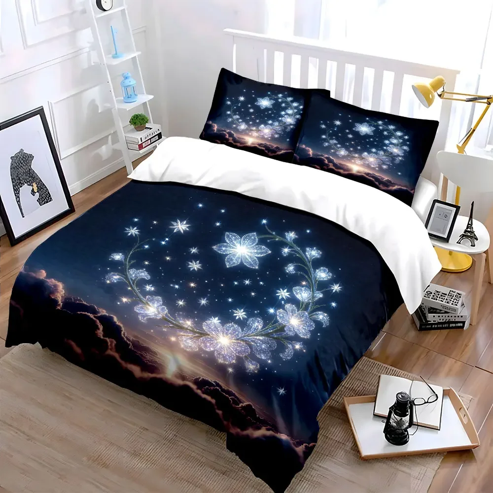 “Crystal Floral Decor Set - Home” Soft Comfortable Duvet Cover Bedding Set Included 1*Duvet Cover & 2*Pillowcases, gift
“Crystal Floral Decor Set - Home” Soft Comfortable Duvet Cover Bedding Set Included 1*Duvet Cover & 2*Pillowcases, gift