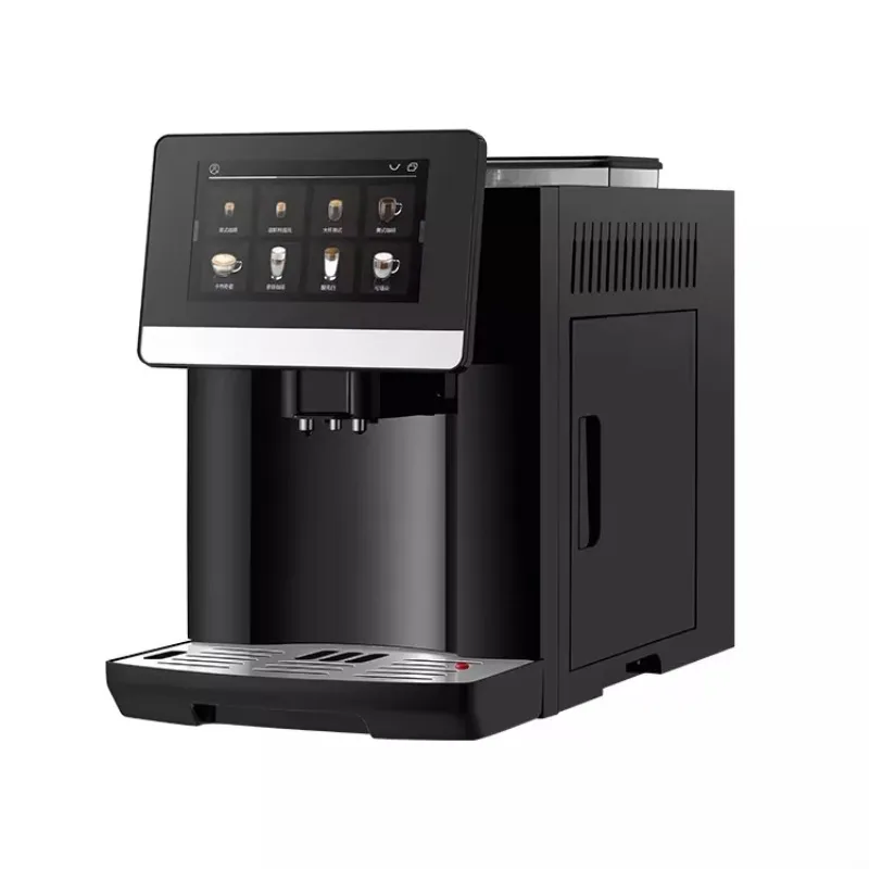 Superautomatic 7" Touch Screen Milk Frother Automatic Espresso Coffee Maker Machine
Superautomatic 7" Touch Screen Milk Frother Automatic Espresso Coffee Maker Machine