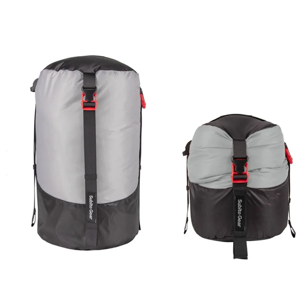 1 Pcs Compression Stuff Sack 1L-25L Camping Waterproof Fabric Sleeping Storage Bag Compression Design For Storing Clothing
1 Pcs Compression Stuff Sack 1L-25L Camping Waterproof Fabric Sleeping Storage Bag Compression Design For Storing Clothing