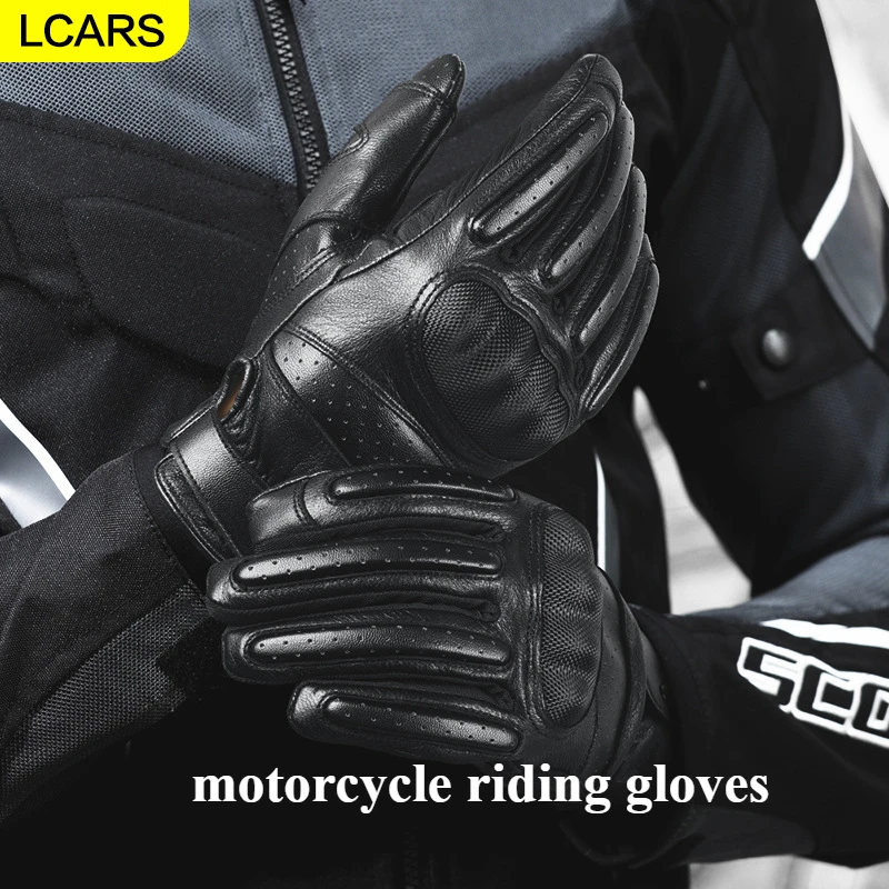 Lcars-Motorcycle Gloves Genuine Leather, Does Not Affect the Use of Mobile Phones, Motorcycle Riding Gloves, Unisex 
Lcars-Motorcycle Gloves Genuine Leather, Does Not Affect the Use of Mobile Phones, Motorcycle Riding Gloves, Unisex