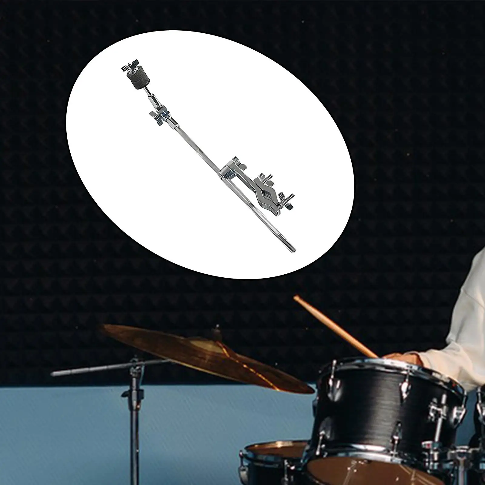 Cymbal Arm Mount Adjustable Drum Rack Clamp Percussion Cymbal Stand Holder for Studio and Live Performance
Cymbal Arm Mount Adjustable Drum Rack Clamp Percussion Cymbal Stand Holder for Studio and Live Performance